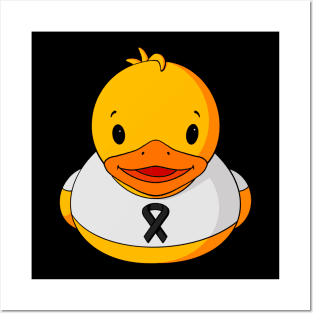 Melanoma Awareness Rubber Duck Posters and Art